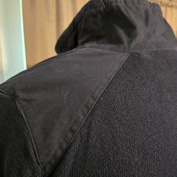 G-Star Raw Men's Medium Navy Blue 1/4 Zip Collared Pull Over Sweater - Picture 8 of 13